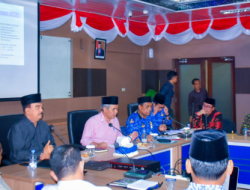 Pj Bupati Kampar Dr H Kamsol MM Pimpin rapat koordinasi dan Pembahasan dalam Rangka Optimalisasi Produksi Perikanan Budidaya dan Penyediaan Bahan Baku Bagi Industri Pengolahan Ikan di Kab. Kampar.