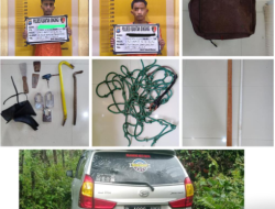 2 Pemuda Pelaku Pencurian Sarang Burung Walet Berhasil Diamankan Satreskrim Polres Kuansing