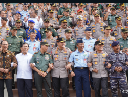 *Gubernur Riau Apresiasi Halal Bihalal Di Polda Riau, Meningkatkan Semangat Kebersamaan Dan Sinergitas Pemprov Dan TNI-Polri*