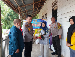Tim Jumpe Romansa Polda Riau Kembali Salurkan Bantuan Ke Warga Kurang Mampu