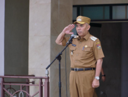 Apel Gabungan Netralitas ASN Pada Pemilu Dan Pemilu Serentak 2024, Pj. Bupati Kampar Bacakan Ikrar, Dan Tekankan Agar ASN Berperan Aktif Dalam Menyongsong Pemilu 2024