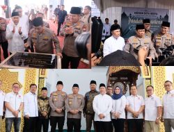 Wakapolri Resmikan Masjid Rosna dan Peletakan Batu Pertama Pembangunan Pesantren di Kampar