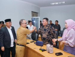 Silaturrahmi Dengan Pimpinan Dan Anggota DPRD Kampar, Pj Bupati Kampar Serap Langsung Masukan Dari Anggota DPRD Kampar.