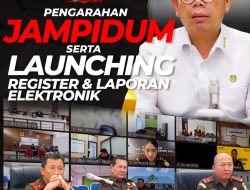 Kepala Kejaksaan Tinggi Riau mengikuti Pengarahan Jaksa Agung Muda Tindak Pidana Umum dan Launching Register Elektronik secara virtual