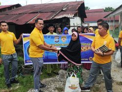 *JUMPE ROMANSA* (Jumat Peduli Biro Sumber Daya Manusia). Tidak muluk-muluk, yang menjadi sedekah adalah Sembako, Al-Quran dan sejumlah uang kepada masyarakat yang membutuhkan.