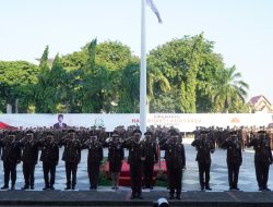 Kejaksaan Tinggi Riau mengikuti Upacara dalam rangka memperingati Hari Bhakti Adhyaksa Ke – 63 Tahun 2023 secara virtual