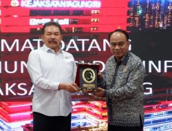 Silaturahmi dan Konsultasi Jaksa Agung dengan Menteri Komunikasi dan Informatika