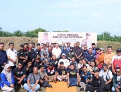 Ketua DPW PPRI Apresiasi Giat Polres Siak Adakan Coffee Morning dan Latihan Menembak Bersama Awak Media