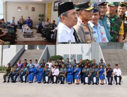 Wakapolda Riau Brigjen Pol K. Rahmadi, S.H, M.H didampingi Kapolres Dumai AKBP Dhovan Oktavianton, S.H, S.I.K, M.Si hadiri peresmian Markas Komando (Mako)