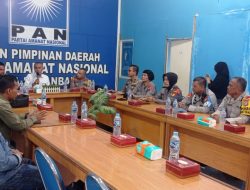 Kapolsek Sukajadi Pekanbaru Silaturahmi ke Kantor PAN, Bangun Sinergi Ciptakan Pemilu 2024 yang Aman dan Kondusif