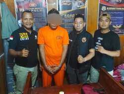 Pria Ini, Dikejar Personil Polsek Rokan IV Koto Dalam Kasus Curanmor, Setelah Ditangkap Ditemukan Sabu1.5 Gram