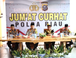 Program Jumat Curhat, Kapolda Riau Ingin Dengar Langsung Keluhan Warga