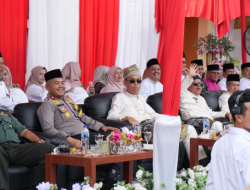 Wakapolres Kuansing Hadiri Pawai Ta’aruf Kafilah MTQ ke XXI Tingkat Kabupaten Kuansing Tahun 2023 di Kecamatan Kuantan Hilir