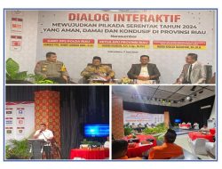 Jelang Pilkada Serentak 2024, Direktorat Intelkam Polda Riau adakan Dialog interaktif