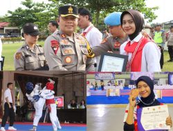 Kisah Srikandi Penuh Prestasi, Bripda Indria Larasati di Ajang Taekwondo Nasional