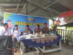 Polsek Rumbai Sampaikan Pesan Kamtibmas di Kegiatan Jumat Curhat, Warga Dihimbau Tingkatkan Keamanan Lingkungan”