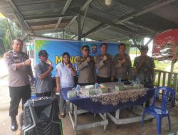 Polsek Rumbai Gelar Minggu Kasih untuk Sosialisasi Kamtibmas di Rumbai Barat