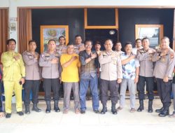 Kapolres Kuansing Pimpin Jumat Curhat dan Silaturahmi dengan Ketua Forum Kades Kenegrian Kari