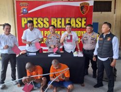 Pelaku Pencurian Kabel Listrik Milik PLN ditangkap di wilayah hukum Polsek Binawidya Polresta Pekanbaru.