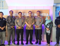 Terima Audiensi bersama Kumpulan Wartawan FAST RESPON NUSANTARA, Kasubbid Penmas AKBP RUDI Ajak media dukung coling system Pemilukada 2024 damai dan kondusif