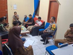 Bersama Desa Kota Bangun, Polri dan TNI Bersinergi Sampaikan Himbauan Cooling System