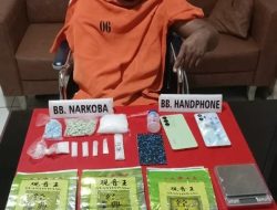 Lompat Dari Lantai 2, Bandar Narkoba di Ringkus Satnarkoba