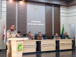 Mengucapkan Selamat datang Kepulauan meranti ” perkenalkan Diri Roni Rahmat Sebagai( Pjs) Bupati Meranti secara ASN Harus jadi Netral.