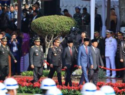 *Presiden Jokowi Pimpin Upacara Hari Kesaktian Pancasila di Lubang Buaya, Kapolri Turut Mendampingi*