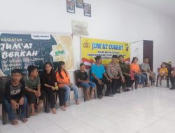 Colling System Sukseskan Pilkada Damai dan Jumat Curhat Serta Jumat Berkah, Polsek Siak Hulu Bersama PT. ABL Berbagi Sembako Di Panti Asuhan GHB