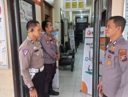 Polres Kuansing Intensifkan Pengecekan Preventif Pengamanan di Kantor Bawaslu Kuansing Dalam Rangka Operasi Mantap Praja LK 2024