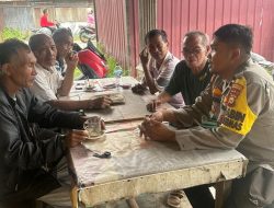 Cooling system Polsek Rumbai, Bhabinkam tibmas Palas Ngopi Bareng