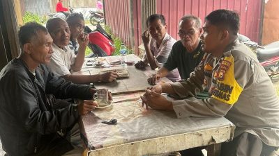 Cooling system Polsek Rumbai, Bhabinkam tibmas Palas Ngopi Bareng