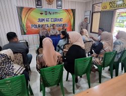 Polsek Lima Puluh Adakan Giat “Jumat Curhat” untuk Dengar Aspirasi Warga demi Harkamtibmas Kondusif