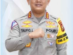Dirlantas Polda Riau Pimpin Apel Pengamanan Sidang Pleno Rekapitulasi Penghitungan Perolehan Suara Tingkat Provinsi.
