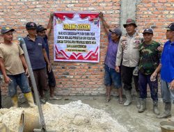 Pasca Pilkada dan Nataru Bhabinkamtibmas Polsek Tapung Hilir Sambangi Warga