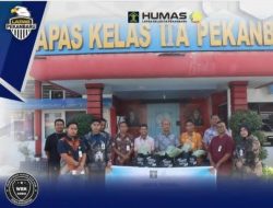 Lapas Kelas IIA Pekanbaru Salurkan Bantuan Sosial kepada Keluarga WBP dan Masyarakat Sekitar