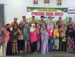 Polsek Siak Hulu Terus Berbagi Dalam Jumat Berkah, Tak Luput Ajak Masyarakat Jaga Kamtibmas Pasca Pilkada