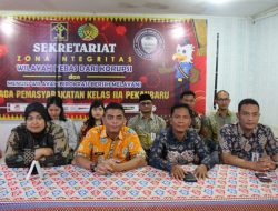 Semangat Sambut HBP ke-61, Lapas Pekanbaru Ikuti Sosialiasi Kegiatan HBP