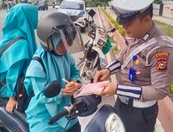 Satlantas Polres Kampar Berhasil Tekan Pelanggaran Lalu Lintas Selama Operasi Keselamatan Lancang Kuning 2025!