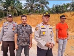 Polsek Tapung Tindaklanjuti Informasi Media, Temukan Bekas Penambangan Ilegal di Garuda Sakti!