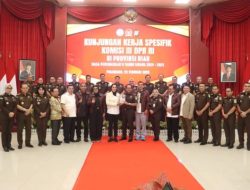 Kunjungan Spesifik Komisi III DPR RI Ke Riau, Kajati Ikuti Rapat Bersama Komisi III