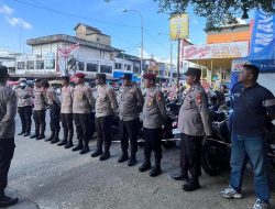 Polres Kampar Amankan Pasar Ramadhan Bangkinang, Jamin Ketertiban dan Kelancaran Arus Lalu Lintas!