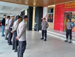 Polres Kuansing Gelar Apel Kompi Siaga Ton II Untuk Antisipasi Kamtibmas