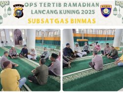 Subsatgas Binmas Polres Kuansing Berikan Himbauan Harkamtibmas Dalam Ops Tertib Ramadhan 2025