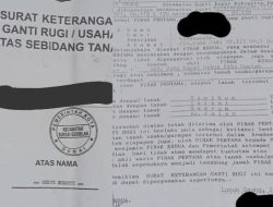 “,A ,Lurah Tanjung Penyembal InProsuderal”, Menerbitkan SKGR Diatas  SKGR Milik Warga
