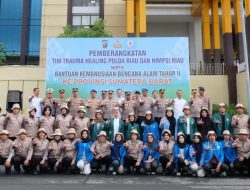 Bantuan Tahap II, Polda Riau Berangkatkan Tim Trauma Healing, Logistik dan Alat Berat ke Agam Sumatera Barat