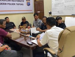Kanit Reskrim Polsek Tapung Bantah Usir Wartawan, Hanya Masalah Miskomunikasi