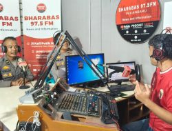 Sambut Libur Natal dan Tahun Baru, Polda Riau Sosialisasikan Kesiapan Pengamanan Lewat Podcast Radio Bharabas