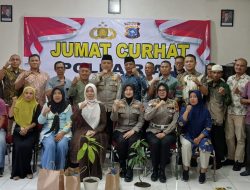 *Polresta Pekanbaru Gelar Jumat Curhat, Wadah Aspirasi Masyarakat Kecamatan Senapelan*