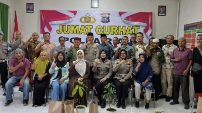 *Polresta Pekanbaru Gelar Jumat Curhat, Wadah Aspirasi Masyarakat Kecamatan Senapelan*